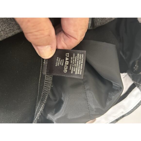 Ann Taylor Women's Gray Straight Leg Devin Fit Dress Pants Slacks Size 10 - Picture 10 of 10